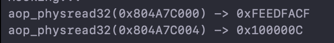 Reading kernel base with the AOP